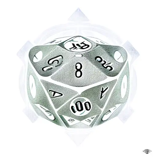 The Dice Magic The Gathering Mana Symbols Inside A Ribbon