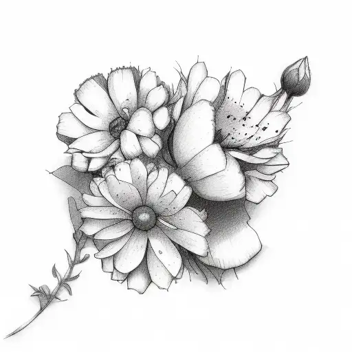 Family Birth Flowers