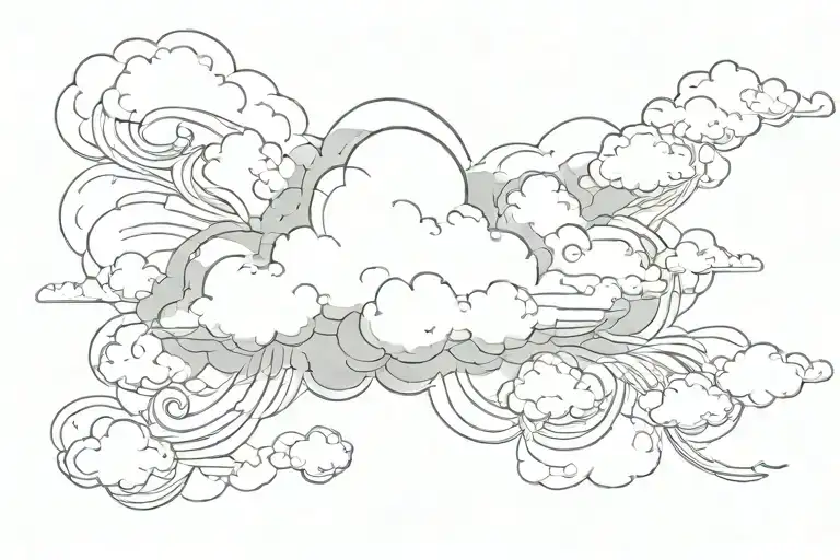 Cloud Tattoo