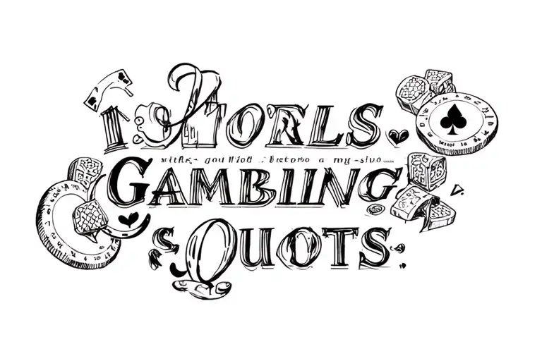 Gambling Themed Quotes