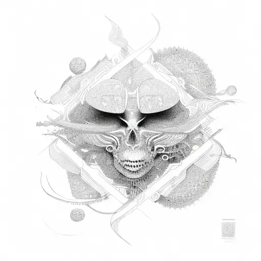 An Abstract Representation Of A Healthy Mind And Body