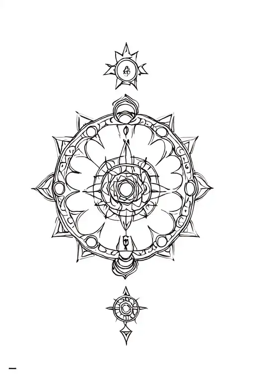 Chakra Symbols Forming