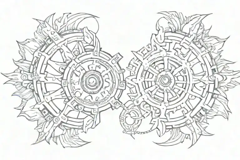 Law Enforcement Wing Wheel