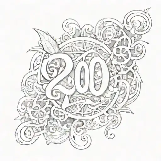 The Word '2003'