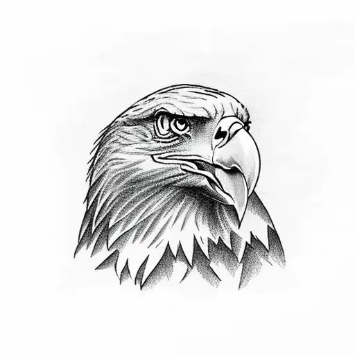 Bald Eagle For Sleeve