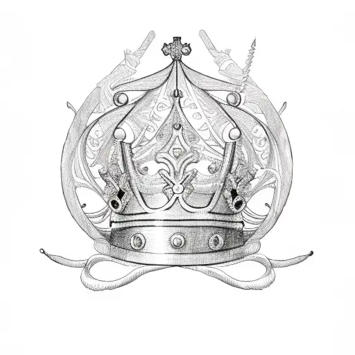 Santa Maria With A Crown