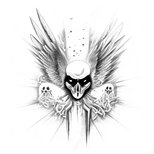 Evil Crow Death Metal Style