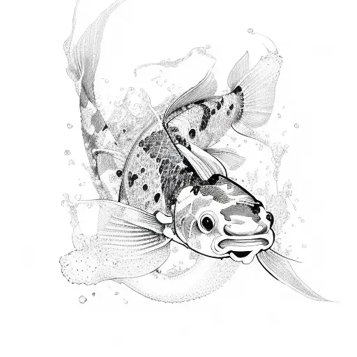 Koi Fish Pieces