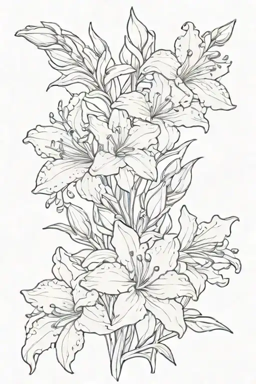 Gladiolus Carnation Daisy Flower