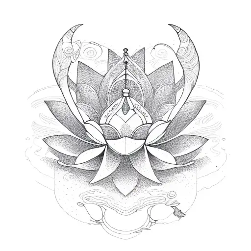 Lotus Flower Sagittarius
