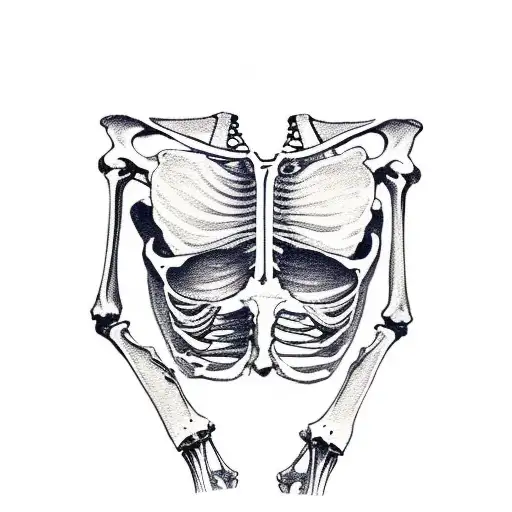 Full Body Skeleton In Clothes Smoking A Blunt