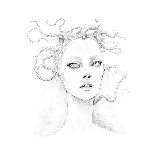Medusa And The Woman
