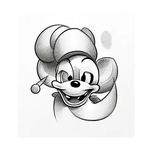 Skull Mickey Mouse