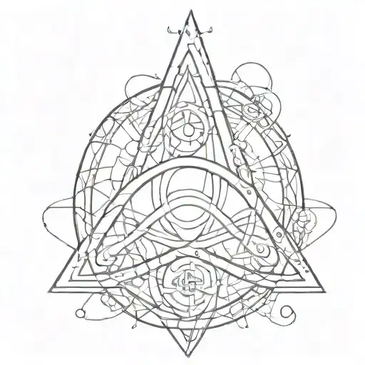 Irish Triquetra As An Electrical Circuit
