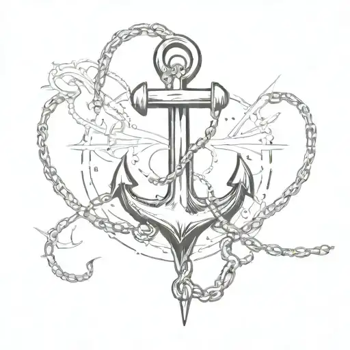 Anchor With Chain
