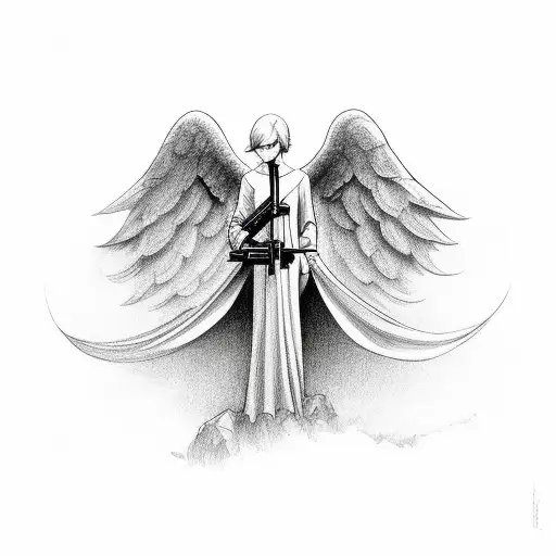 Angel Hold Gun