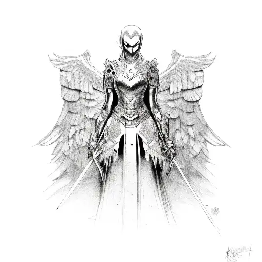 Fallen Angel Knight