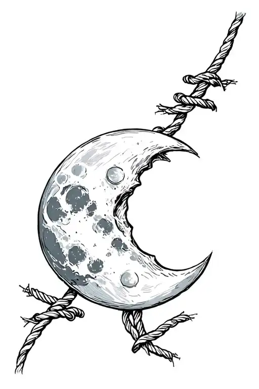 Pulling Moon With Rope