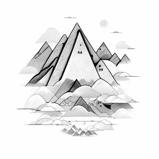 Airplane Clouds Mountains Bioks