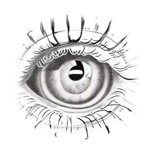 An Optometrist's Eye Chart With Coffee Beans As Letters