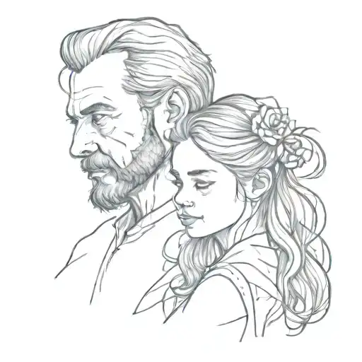 Father And Daughter
