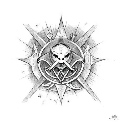 Plague Doctor With Star Of Life