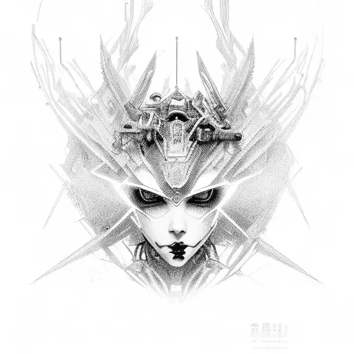 Cyber Sigilism Goth Sharp Spine