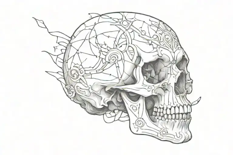 You Lied And Left Me Broken Skull