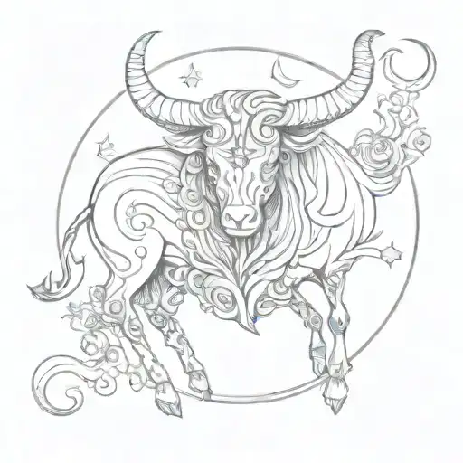 Pices Taurus Cancer Zodiac Symbol