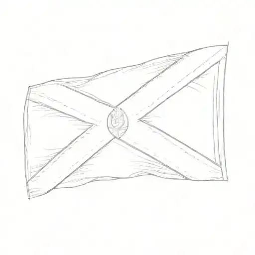 Scottish Flag Waving And Tree Of Life Tree Waving Proudly