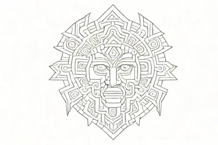 Aztec Chest Design