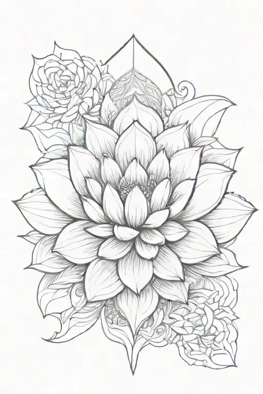 Lotus Flower Mandala