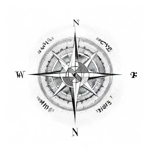 Compass With Runes 39 93