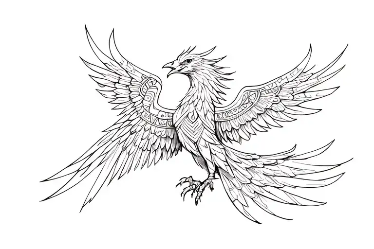 Aztec Phoenix Rising