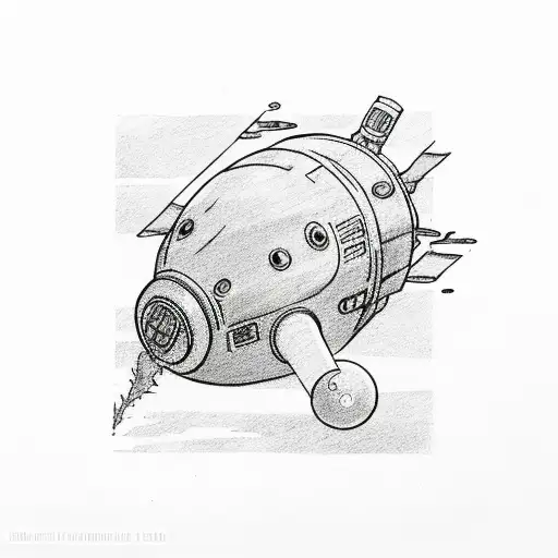 Rick And Morty's Space Ship