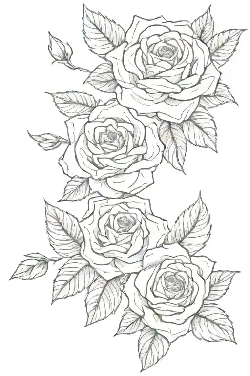 Rose And Jasmine Flower