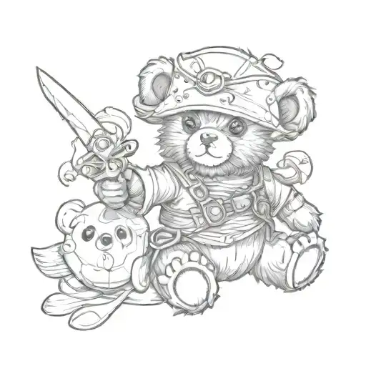 Teddy Bear Pirate