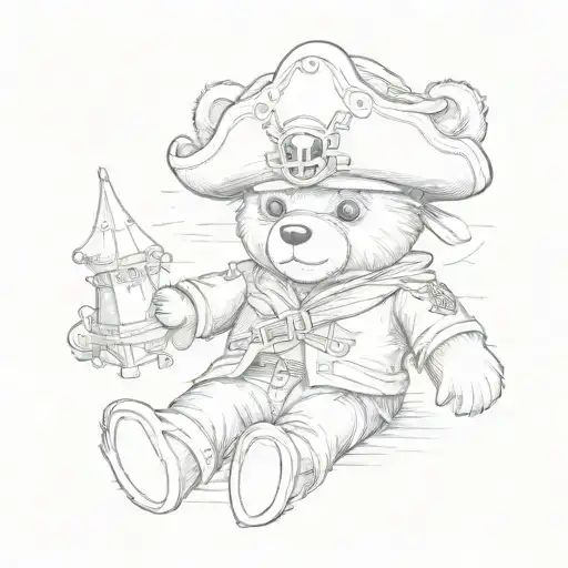 Teddy Bear Pirate