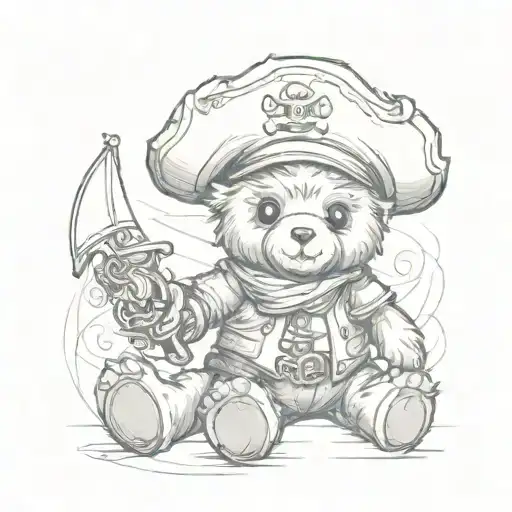 Teddy Bear Pirate