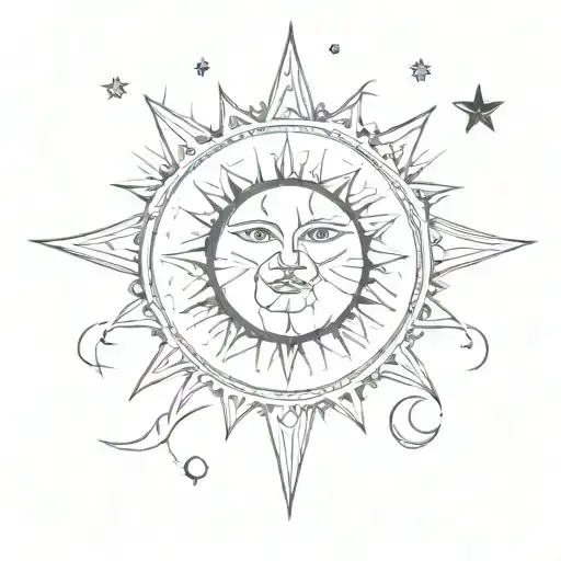 Sun And Moon Phases