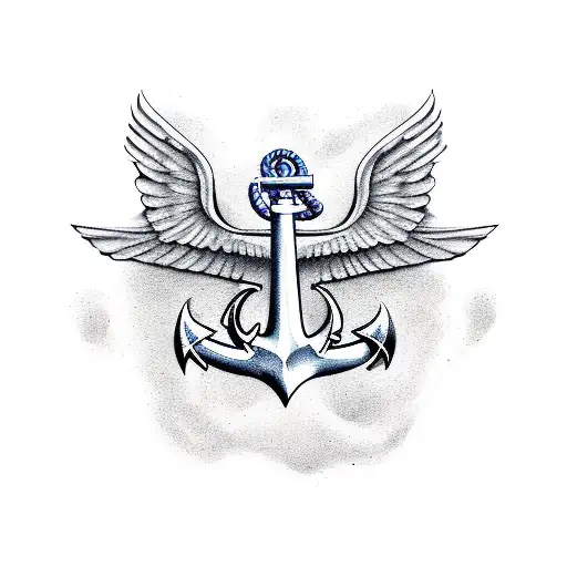 Navy Anchor And Pilot Wings