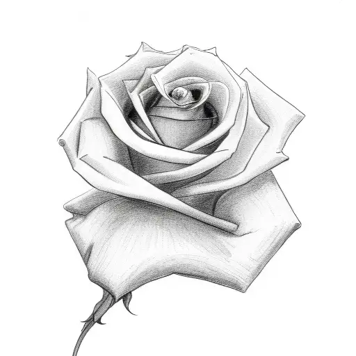 Ghost Giving A Rose To A Girl