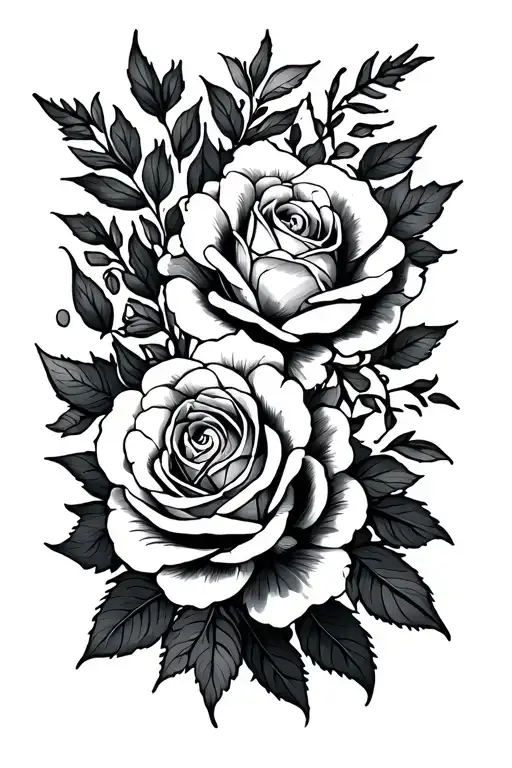 Floral Roses Design
