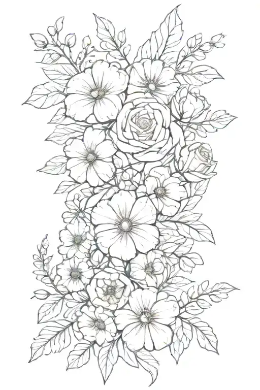 Birth Month Flower Bouquet