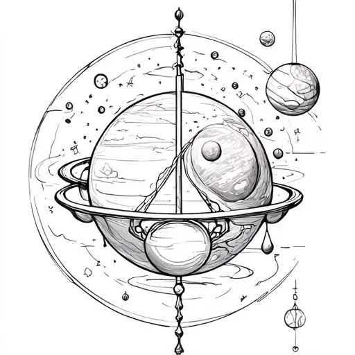 Scale And Planet Elements