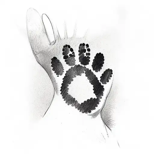 Dog Paw Print
