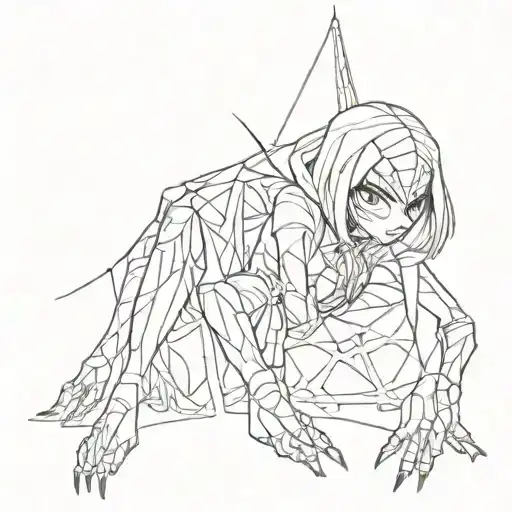 Anime Spider Girl