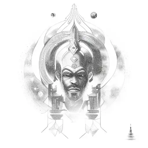 A Spiritual Journey Through The Galaxies Guided By A Barbadian Deity