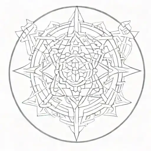 Atlas Symbol Circular Pattern