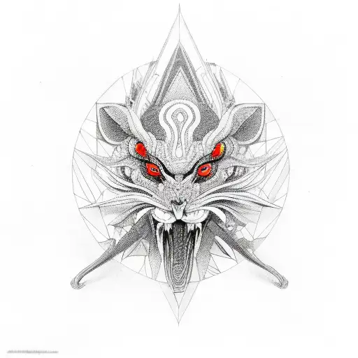 Adaga In Black And Red